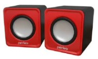 Колонки Perfeo, 2.0 "Wave", 2х3Вт (RMS), USB, красный