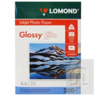 Бумага Lomond глянцевая А4, 200 г/м2 25л 0102046