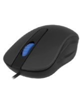 Мышь Perfeo ELEGANT, USB, пров.,опт.,3кн., бесшумная, 1200dpi, черный