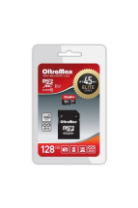 Карта памяти micro SD 128Gb OltraMax class 10 с адаптером UHS-1 Elite