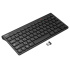 Клавиатура беспр. Hoco GM70 mini, USB, мембран.,78кл., черный
