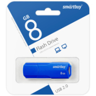 Накопитель USB 8Gb SmartBuy Clue Blue Накопитель USB 8Gb SmartBuy Clue Blue