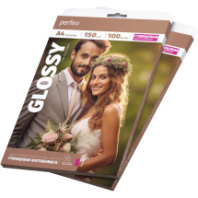 Бумага Perfeo глянцевая A4 , 150г/м. 100л