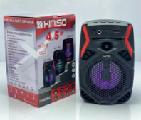 Колонка KIMISO QS-454 5Вт (AUX+FM+USB+microSD+Bluetooth+Пульт ДУ) черный Колонка KIMISO QS-454 5Вт (AUX+FM+USB+microSD+Bluetooth+Пульт ДУ) черный