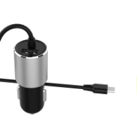 АЗУ vDENMENv DZ11V, 1USB, 2.4A + встроенный MicroUSB 1м, черный АЗУ vDENMENv DZ11V, 1USB, 2.4A + встроенный MicroUSB 1м, черный