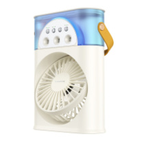 Вентилятор портативный BOROFONE DBF04 с увлажнителем, 3 режима, белый