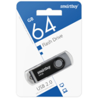 Накопитель USB 64Gb SmartBuy Twist Black
