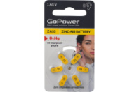 Батарейка GoPower ZA10 (PR70/PR230H) BL6 6/60