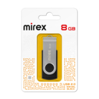 Накопитель USB 8Gb Mirex Swivel Black