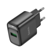 СЗУ Hoco C140A, 1USB, QC3.0, 18W, 3A, черный