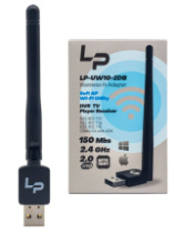 WiFi адаптер LP-UW10-2DB 150Mbps/2,4GHz, с антенной