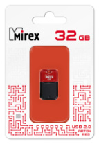 Накопитель USB 32Gb Mirex Arton Red короткая Накопитель USB 32Gb Mirex Arton Red короткая