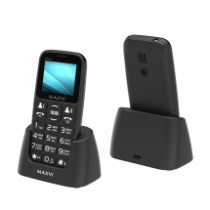 Телефон Maxvi B110ds Black (dock станция в комплекте)