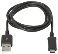 Кабель DEFENDER MicroUSB USB08-03H, 1м, черный