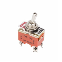 Тумблер 250V 15А (4c) ON-OFF двухполюсный REXANT