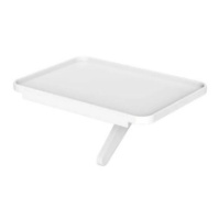 Полка на телевизор или монитор DM1812W, 180х127 мм, UNITEKI для DVB приставки, роутера, белый Полка на телевизор или монитор DM1812W, 180х127 мм, UNITEKI для DVB приставки, роутера, белый