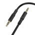 Кабель AUX 3.5мм (шт/шт) 1м BOROFONE BL25, ПВХ, черный