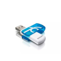 Накопитель USB 16Gb Philips Vivid White/Blue н/р