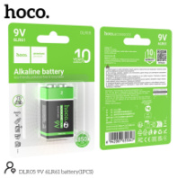 Батарейка Hoco Alkaline 6LR61 BL1 (крона) 1/12 Батарейка Hoco Alkaline 6LR61 BL1 (крона) 1/12