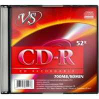 Диск VS CD-R 700Mb 52x Slim Ink Print/5 Диск VS CD-R 700Mb 52x Slim Ink Print/5