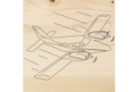 Доска REXANT для выжигания 1 шт. самолет