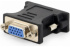 Переходник DVI-I - VGA (шт/гн) Cablexpert черный