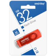 Накопитель USB 32Gb SmartBuy Twist Red 3.0/3.1