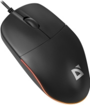 Мышь DEFENDER Azora MB-241, пров.,опт.,3кн.,1200dpi, черный