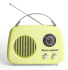 Радиоприёмник "Сигнал БЗРП Fresh РП-343" (USB, microSD, AUX, BT) акб 1500mA/h, DC5В, зеленый
