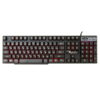 Клавиатура Dialog Gan-Kata KGK-15U, USB, подсвет.,мембран.,104кл., черный