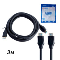 Кабель HDMI - HDMI 3м H219 (2.0) черный Кабель HDMI - HDMI 3м H219 (2.0) черный