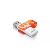 Накопитель USB 32Gb Philips Vivid White/Gray н/р