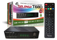 Ресивер DVB-T2 Selenga T68D н/р