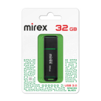 Накопитель USB 32Gb Mirex Spacer Black 3.0 Накопитель USB 32Gb Mirex Spacer Black 3.0
