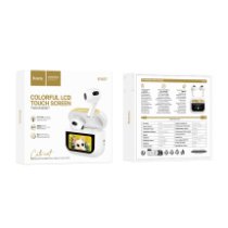 Гарнитура Bluetooth Hoco EW87, TWS, внутриканальная, с сенсорным экраном, белый