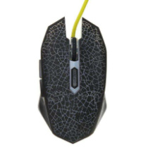 Мышь Qumo M10 Solaris + коврик, подсвет.7цв.,игров.,опт.,6кн., 800-2200dpi, черный