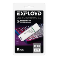 Накопитель USB 32Gb Exployd 670 White Накопитель USB 32Gb Exployd 670 White