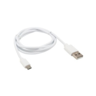 Кабель REXANT MicroUSB, 2А, ТПЭ, 1м, белый (длинный штекер) (18-4269-20) Кабель REXANT MicroUSB, 2А, ТПЭ, 1м, белый (длинный штекер) (18-4269-20)