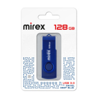 Накопитель USB 128Gb Mirex Swivel Deep Blue 3.0