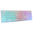 Клавиатура Dialog Gan-Kata KGK-16U, USB, RGB, мембран.,104кл., белый