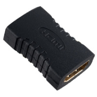 Переходник HDMI - HDMI (гн/гн) Perfeo черный (A7002)