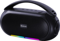 Колонка DEFENDER Beatbox 12 12Вт, BT/FM/USB/MIC/SD/RGB черный