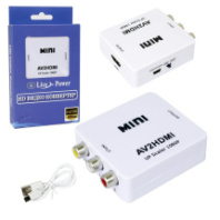 Переходник 3RCA in - HDMI out (гн/гн) Live Power H125 Mini белый Переходник 3RCA in - HDMI out (гн/гн) Live Power H125 Mini белый