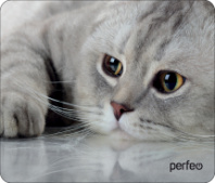 Коврик для мыши Perfeo "Cat", Рис.22 (180*220*2 мм) ткань+резиновое основание