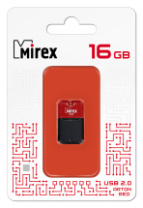 Накопитель USB 16Gb Mirex Arton Red короткая