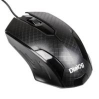 Мышь Dialog Pointer MOP-07U, USB, пров.,опт.,3кн., 800dpi, черный 