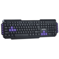 Клавиатура Perfeo Robotic, Multimedia, GAME DESIGN, USB, мембран.,104кл., черный