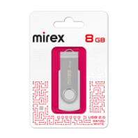 Накопитель USB 8Gb Mirex Swivel White