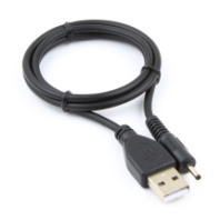 USB кабель питания 2.5х0.7мм 0.7м Cablexpert черный