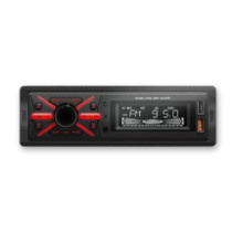 Автомагнитола 1Din 950 (2USB/AUX/ISO/FM/Bluetooth/ПДУ) черный